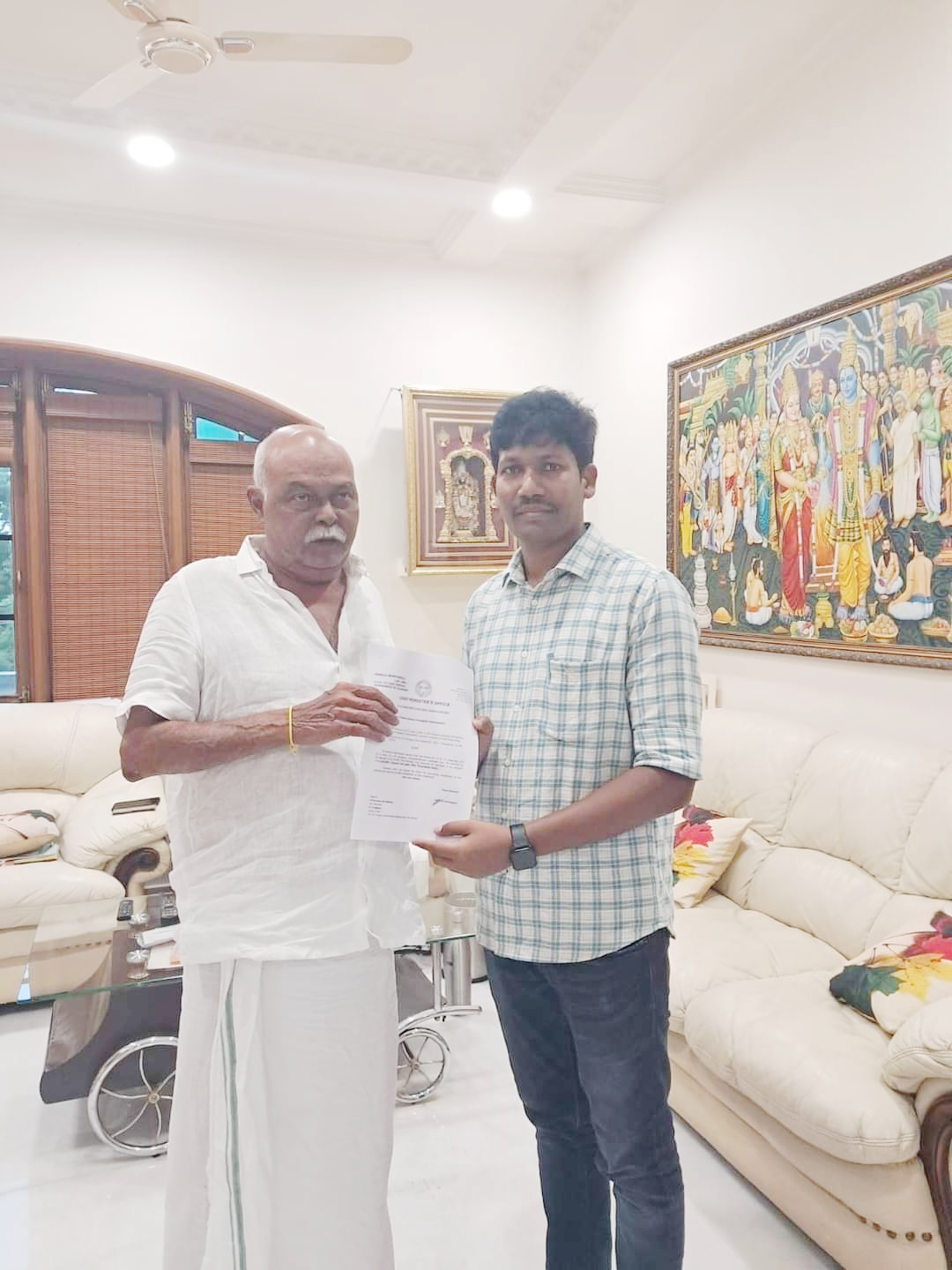 పేద కుటుంబానికి అండగా నిలిచిన మంచిర్యాల ఎమ్మెల్యే ప్రేమ్ సాగర్