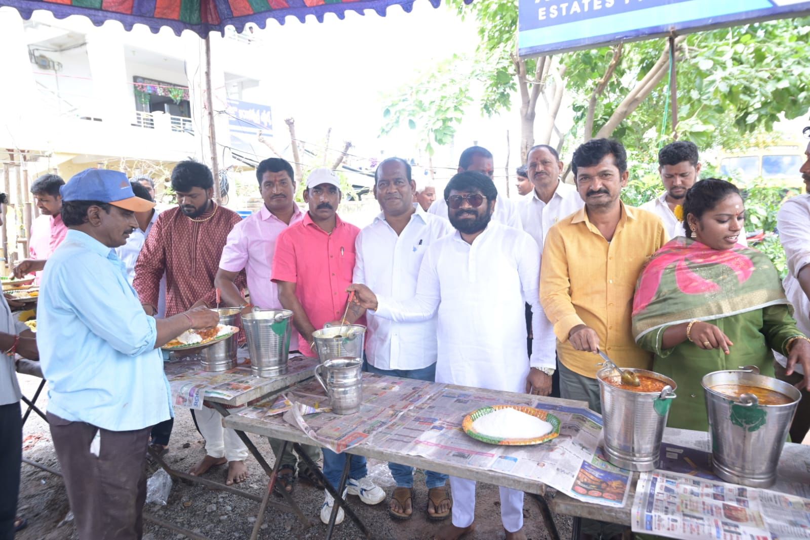 Mancherial | ఎల్లప్పుడూ సామాజిక సేవలో అంజనీ పుత్ర సంస్థ ముందుంటుంది